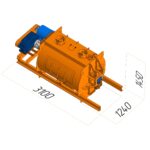 Смеситель для сухих смесей СС-1500